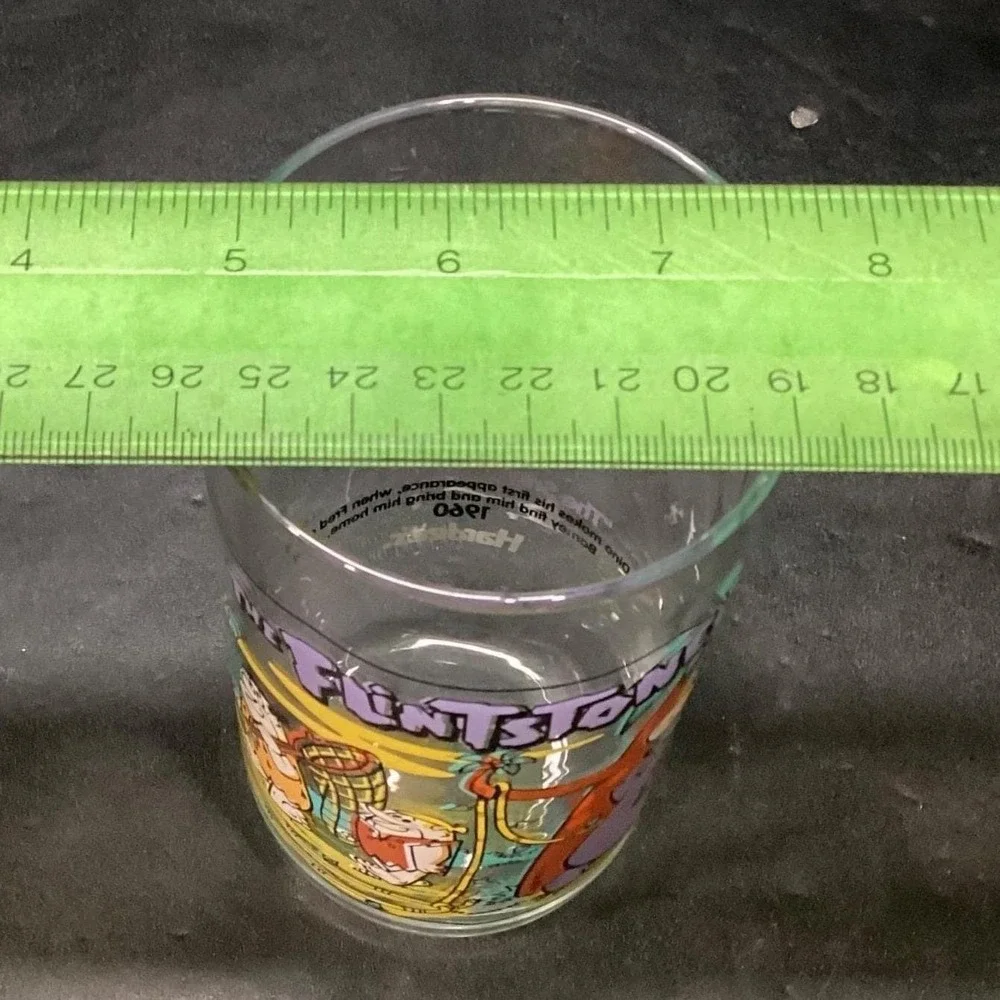 Hanna-Barbera‎ The Flintstones First 30 Years Tumbler, Vintage Collectible Glass